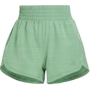 1217 NWT adidas Women's Pacer 3-Stripes Woven High Training Shorts 3 in